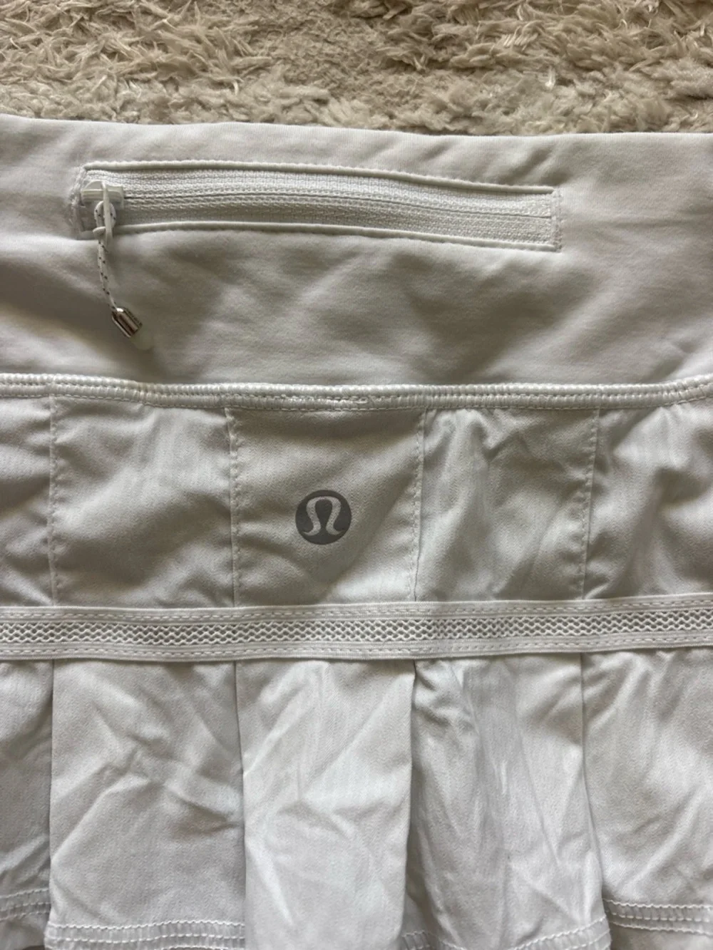 lululemon athletica Pace Setter Skirt - White - Picture 5 of 12